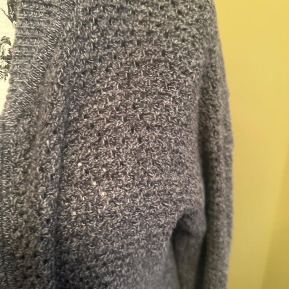 GAP PL MERINO KNIT BOMBER ZIPPER CARDIGAN - Picture 4 of 9